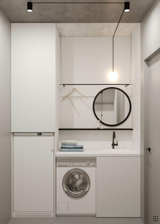 洗衣机放哪好？设计师帮你总结了一篇干货，3点认清楚了，不犯错