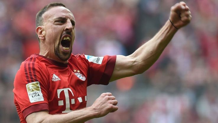 里贝里的资料,里贝里刀疤侠拜仁进球