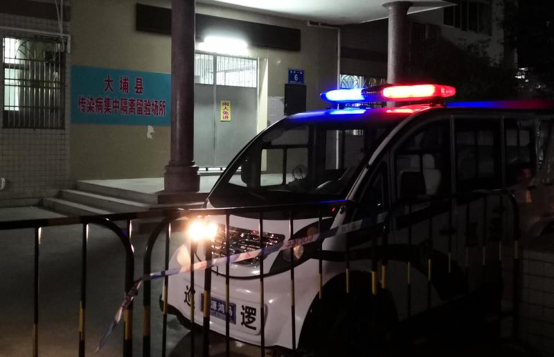 大埔派出所,派出所织密疫情防控安全防线