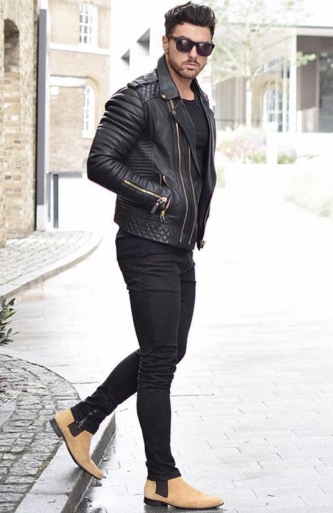 皮毛一体皮衣和羽绒服哪个更保暖,冬季穿搭男保暖又好看羽绒服