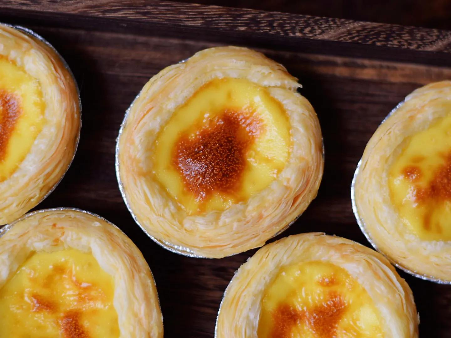 蛋挞这样做外酥里嫩超好吃,香蕉馅儿的蛋挞怎么做