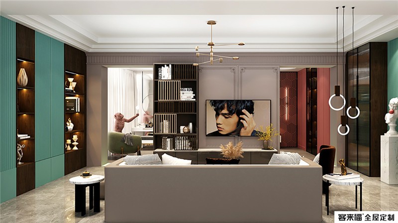 客来福全屋定制衣柜多少钱一平方,客来福欧松板衣柜多少钱一平方