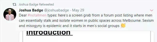 澳洲网友扒出“猎物捕捉攻略”网站，狩猎目标竟是女性？