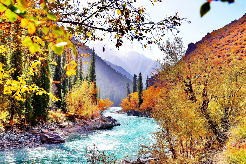 走在通往天堂的路上,走在离天堂很近的地方