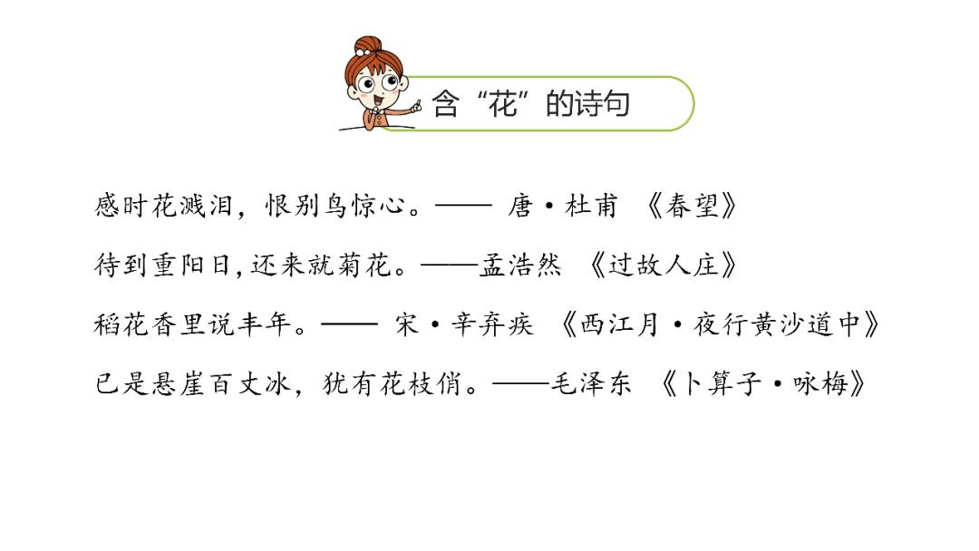 六年级上册语文第四课花之歌电子,部编版语文六年级上册花之歌讲解