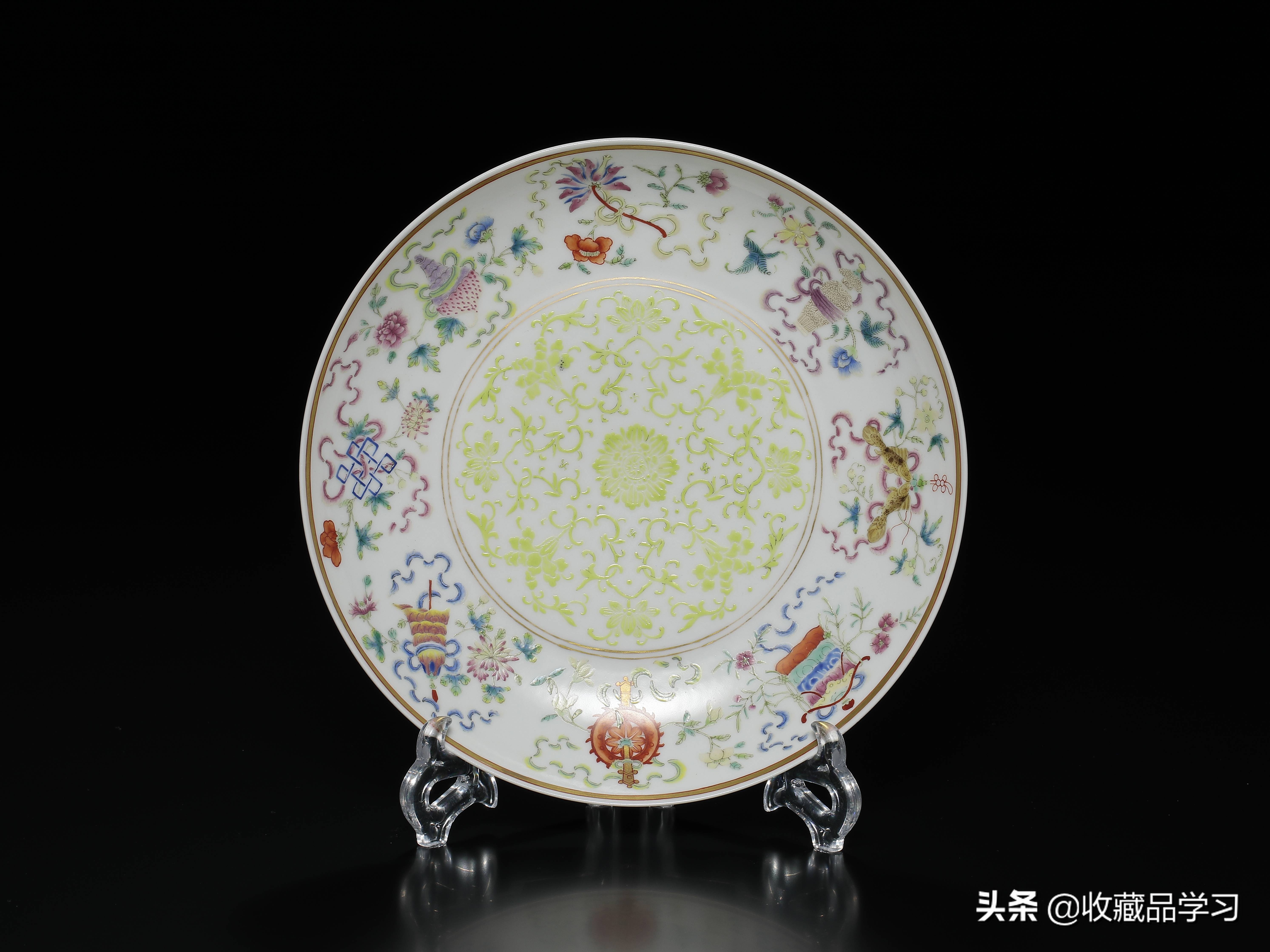 建国后大清乾隆年制底款瓷器,康熙雍正乾隆祖孙三代瓷器