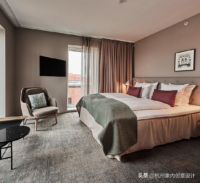 酒店设计|丹麦欧登塞Odeon酒店，质感北欧风格