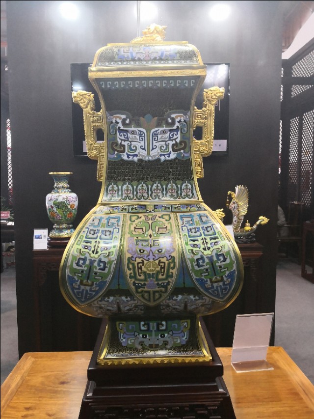 经典的传统工艺景泰蓝的发祥地,中国传统艺术景泰蓝