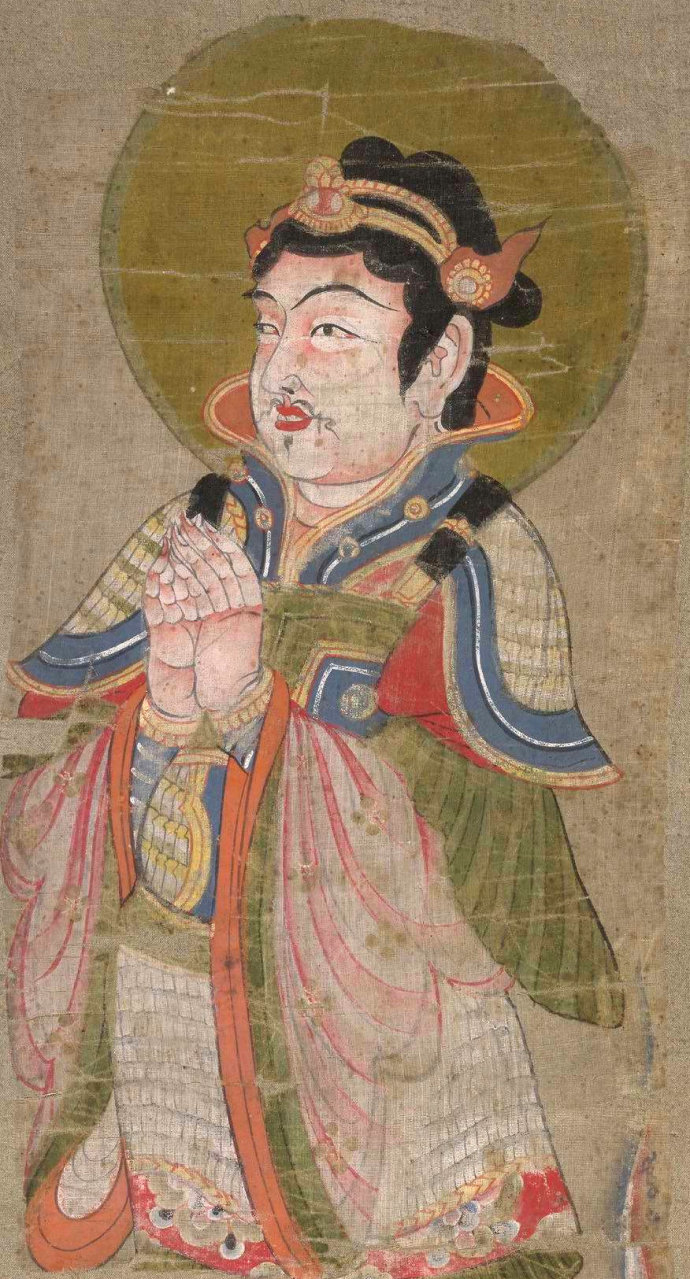 十幅敦煌精美壁画,敦煌飞天壁画美术