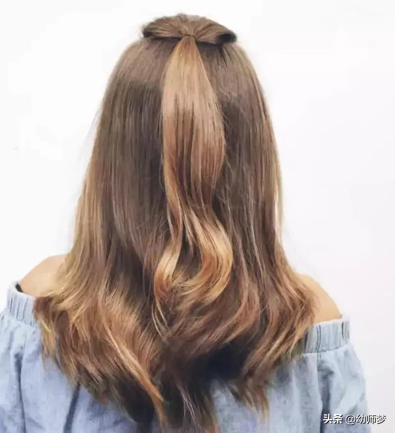 2款韩式时尚编发扎发详细教程,时尚编发扎发教程简单好看