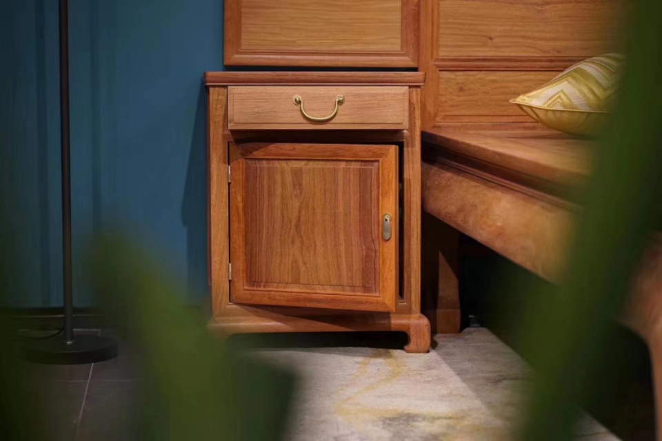 缅甸花梨素面大床,缅甸花梨大床介绍