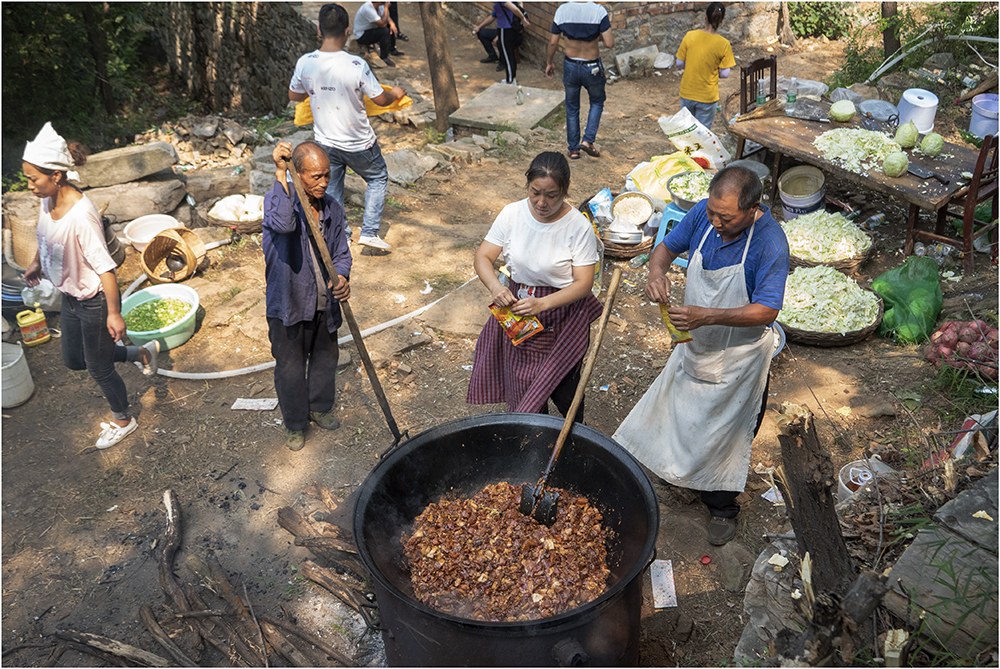 河南白事大锅饭做法步骤,林州有白事做大锅饭的没有