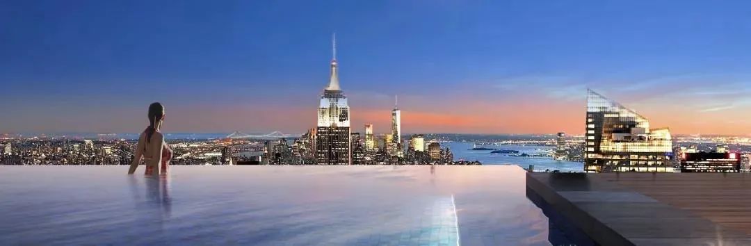 世界最大悬空透明玻璃泳池,高空玻璃无边际泳池