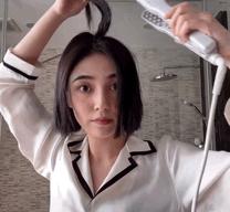 超简单中短发拽姐造型,短发拽姐发型推荐