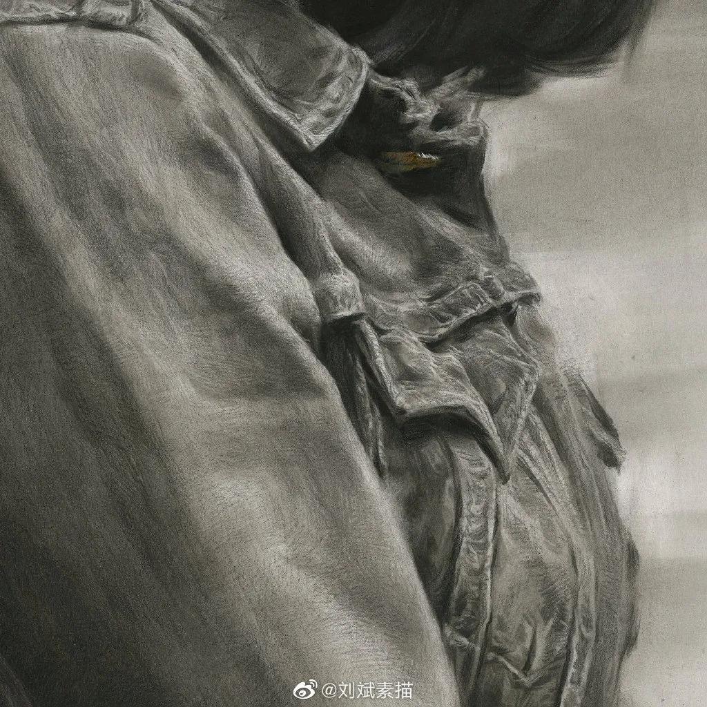 刘斌素描技法用的绘画材料,刘斌素描用的什么笔