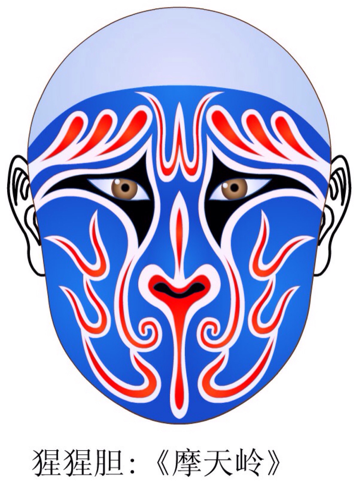 京剧脸谱壁纸高清大图,京剧脸谱剪纸大图