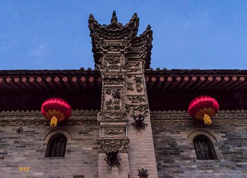 游咸阳旬邑县唐家大院，品百年文化经典，览秦商风采