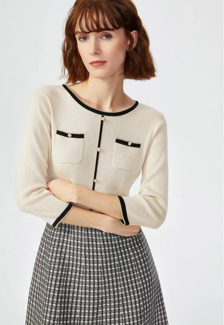 一年四季都好穿的针织裙真香,针织裙充满着潇洒帅气的活力