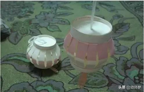 幼儿园带福字的灯笼手工制作大全,折纸灯笼手工制作幼儿园立体