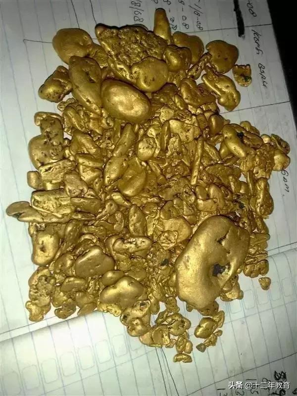 黄金怎么形成的揭秘黄金形成过程,自然金纯金什么区别