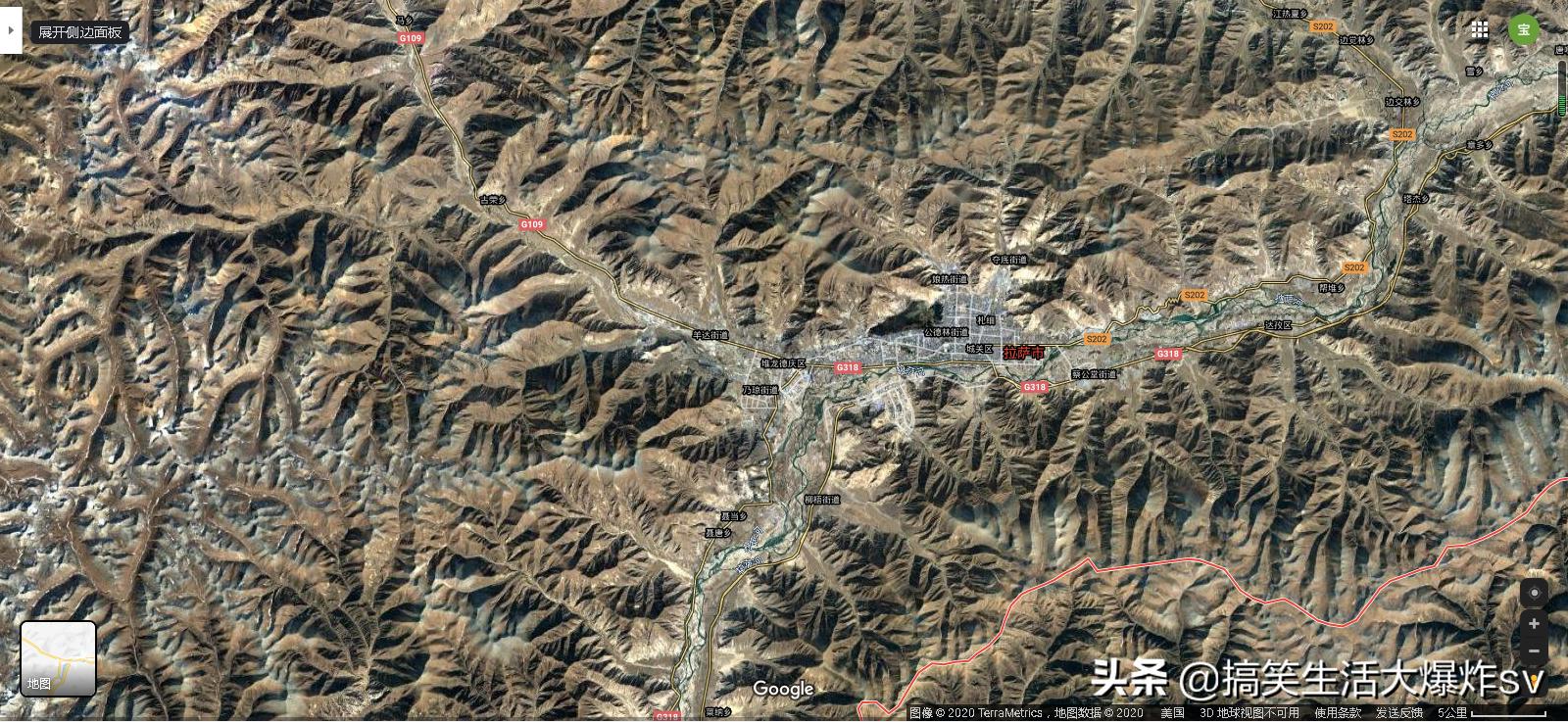 中国西南卫星地图,西南城市卫星图