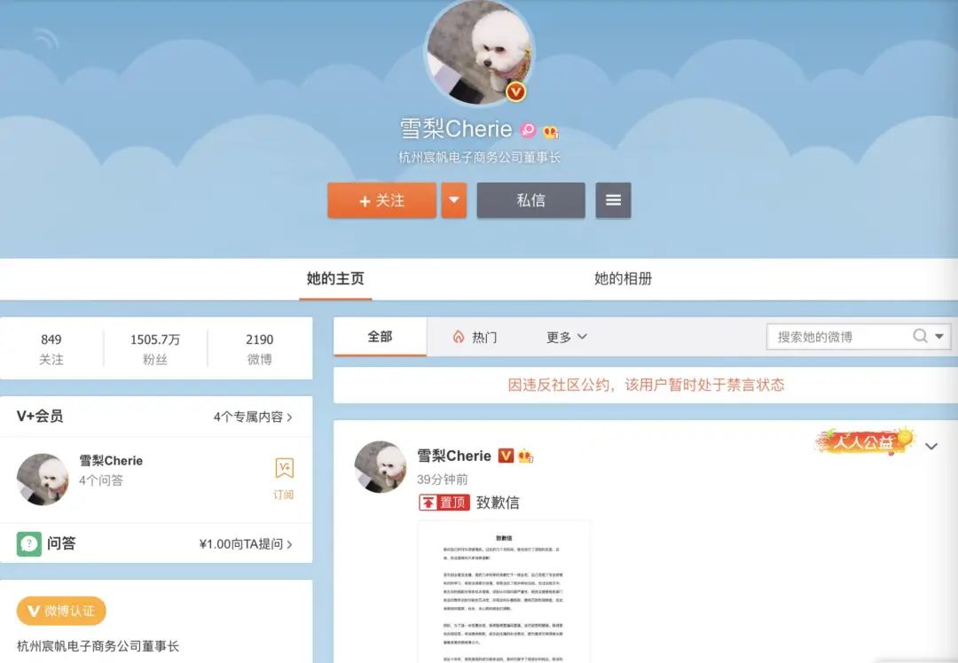 雪梨偷逃税对直播的影响,主播雪梨被追缴千万税款