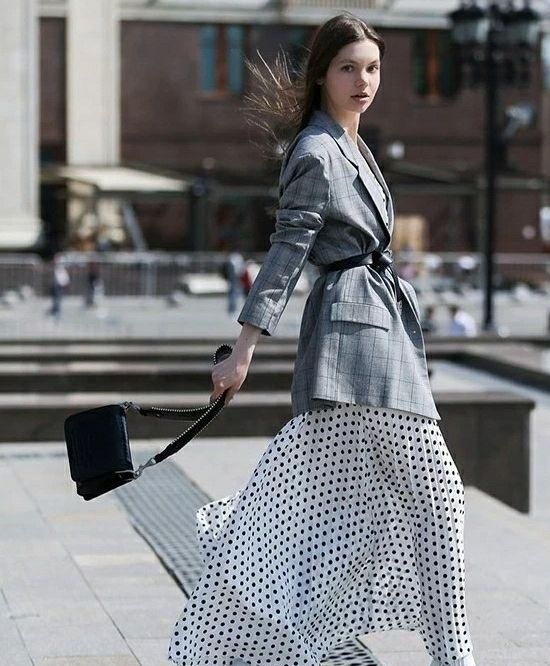 春季中长款西装外套搭配,休闲长款西装外套怎么搭配好看