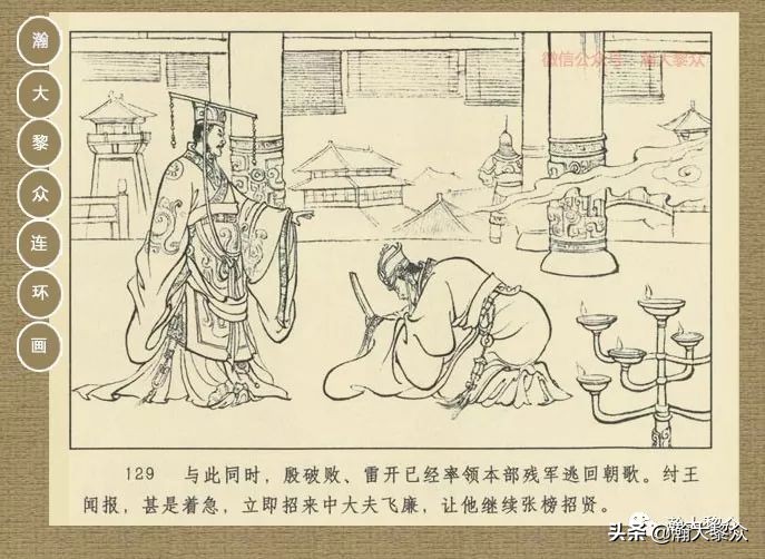 封神演义连环画魔家四将征西岐,瀚大黎众79版48册三国演义连环画