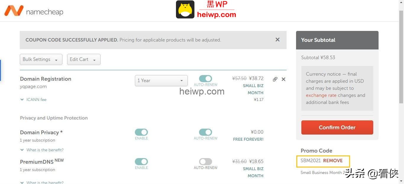 如何在namecheap上购买域名,namecheap怎么解析二级域名