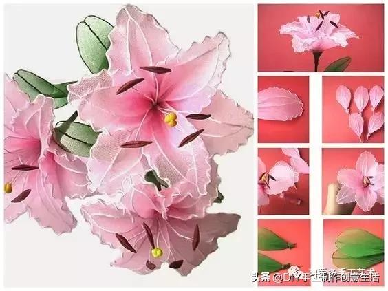 把彩色的*袜丝**套在铁圈上，最后竟然变得这么美（附教程）