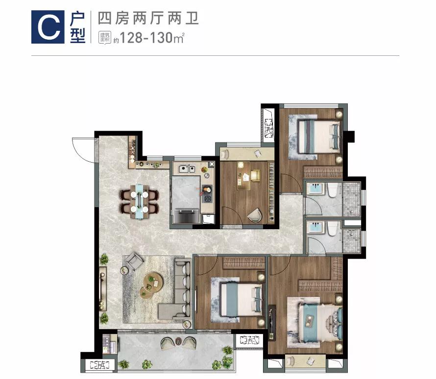 最新楼盘户型图,800套房源即将入市均价高达8850元