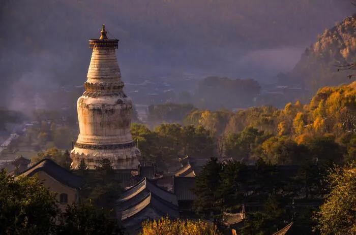 佛教四大名山之首五台山,五台山一念之间善男信女