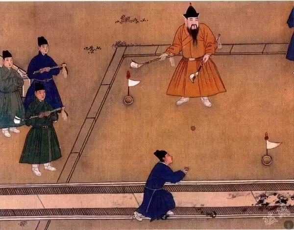 古画中的体育运动,古画中的运动