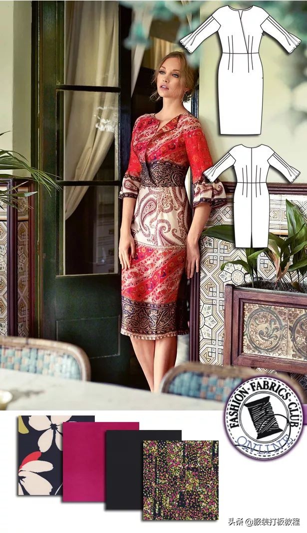 服装款式图素材网站,服装款式图模板