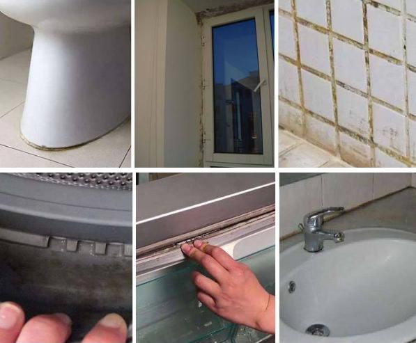 水槽边缘玻璃胶发霉怎么处理,水槽边玻璃胶发黑发霉