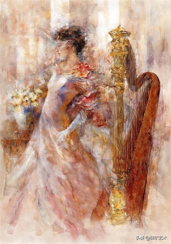 英国女性艺术家作品,英国油画人物女人