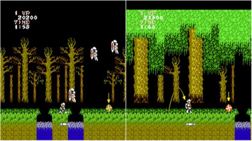 经典fc游戏通关魔界村,fc版魔界村