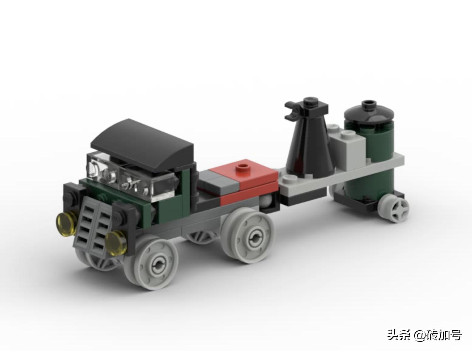 一套积木创意100种造型拼搭过程,百变造型拼搭积木