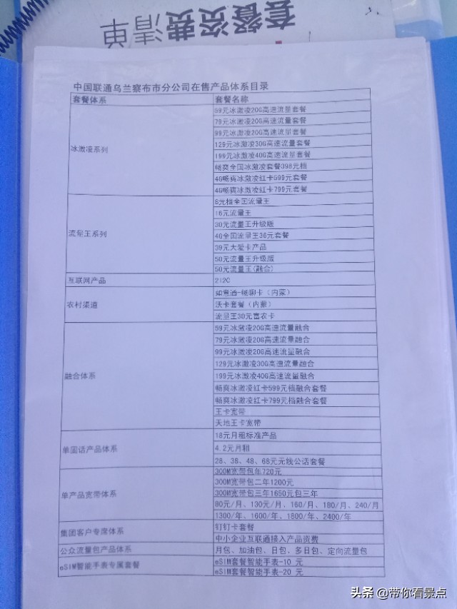 乌鲁木齐市联通宽带最新套餐,乌兰察布移动宽带资费标准