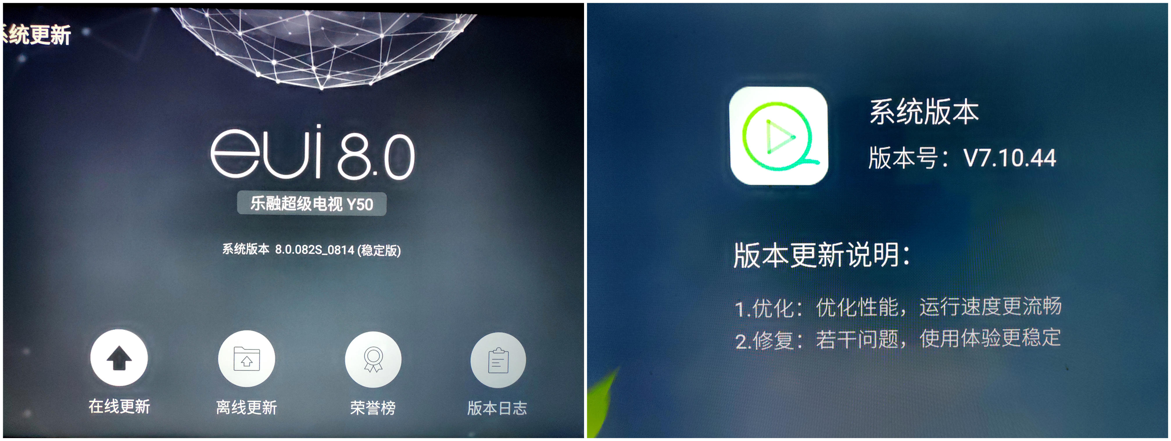 乐视y50和创维酷开50,酷开a2评测对比乐视50pro