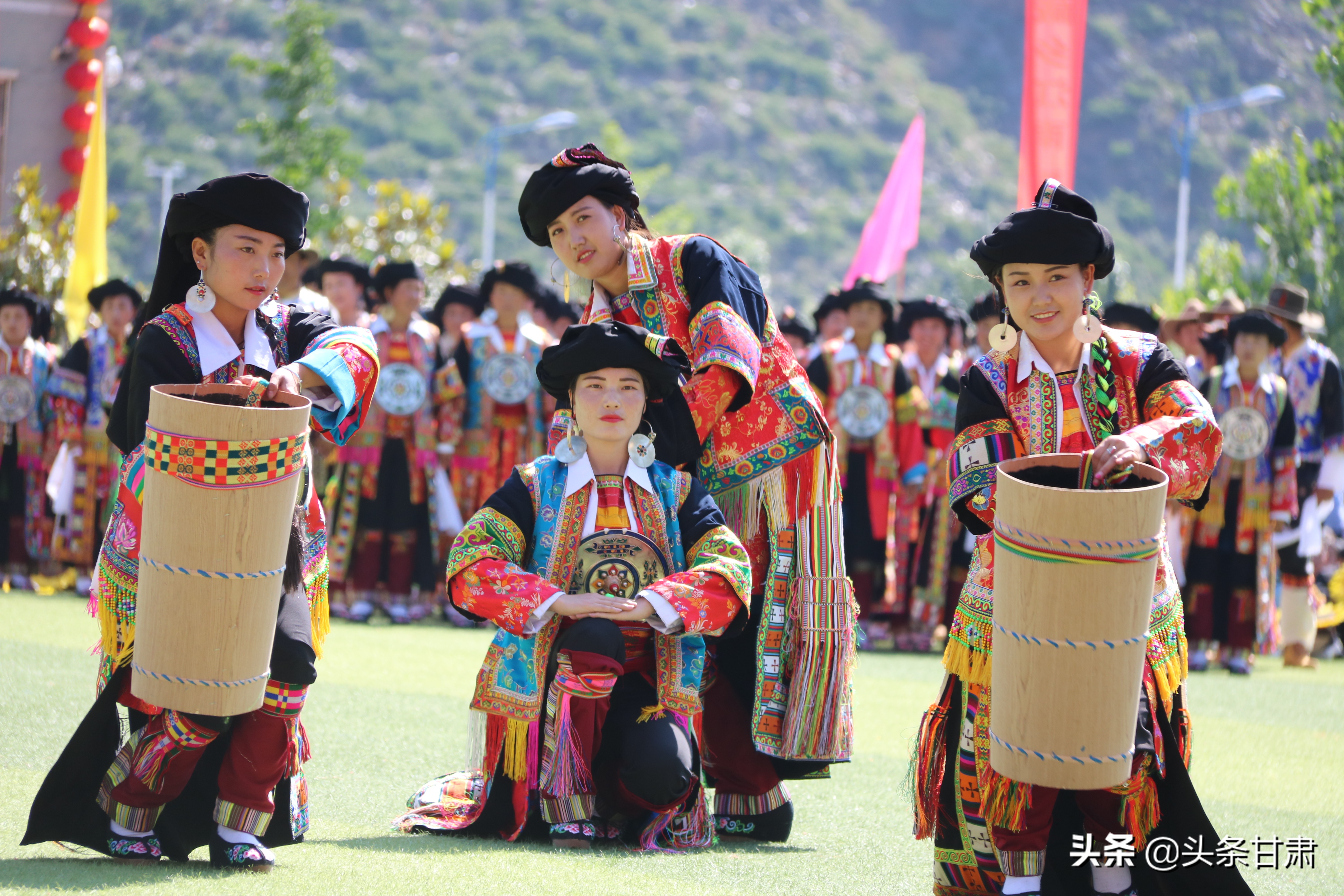 甘南非遗文化传统手工技艺,甘肃舟曲织锦带