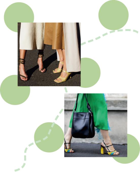 显腿型的凉鞋,粗跟凉鞋穿出女人的气质不累脚