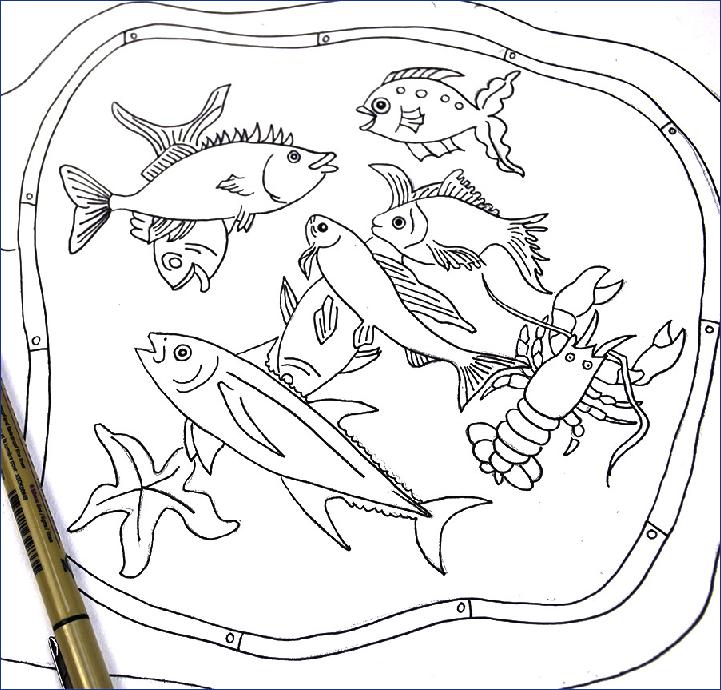 儿童创意画彩铅7-10岁教学,儿童画6-7岁彩铅入门风景