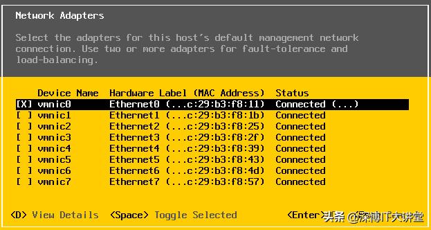esxi集群网络配置教程,esxi网络配置详解