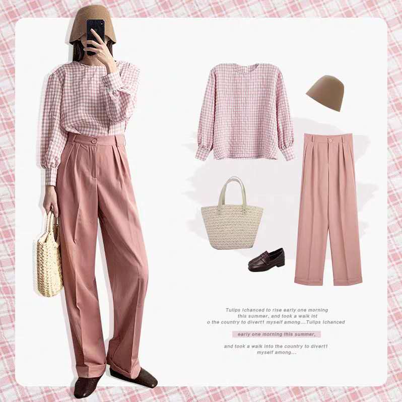 灰色格子西装怎样搭配不显老气,西装格子连衣裙怎么穿不显老气