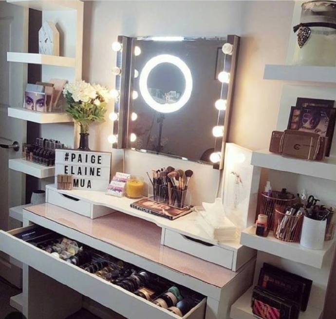 每个女孩都想要的梳妆台,每个女生都有的梦想
