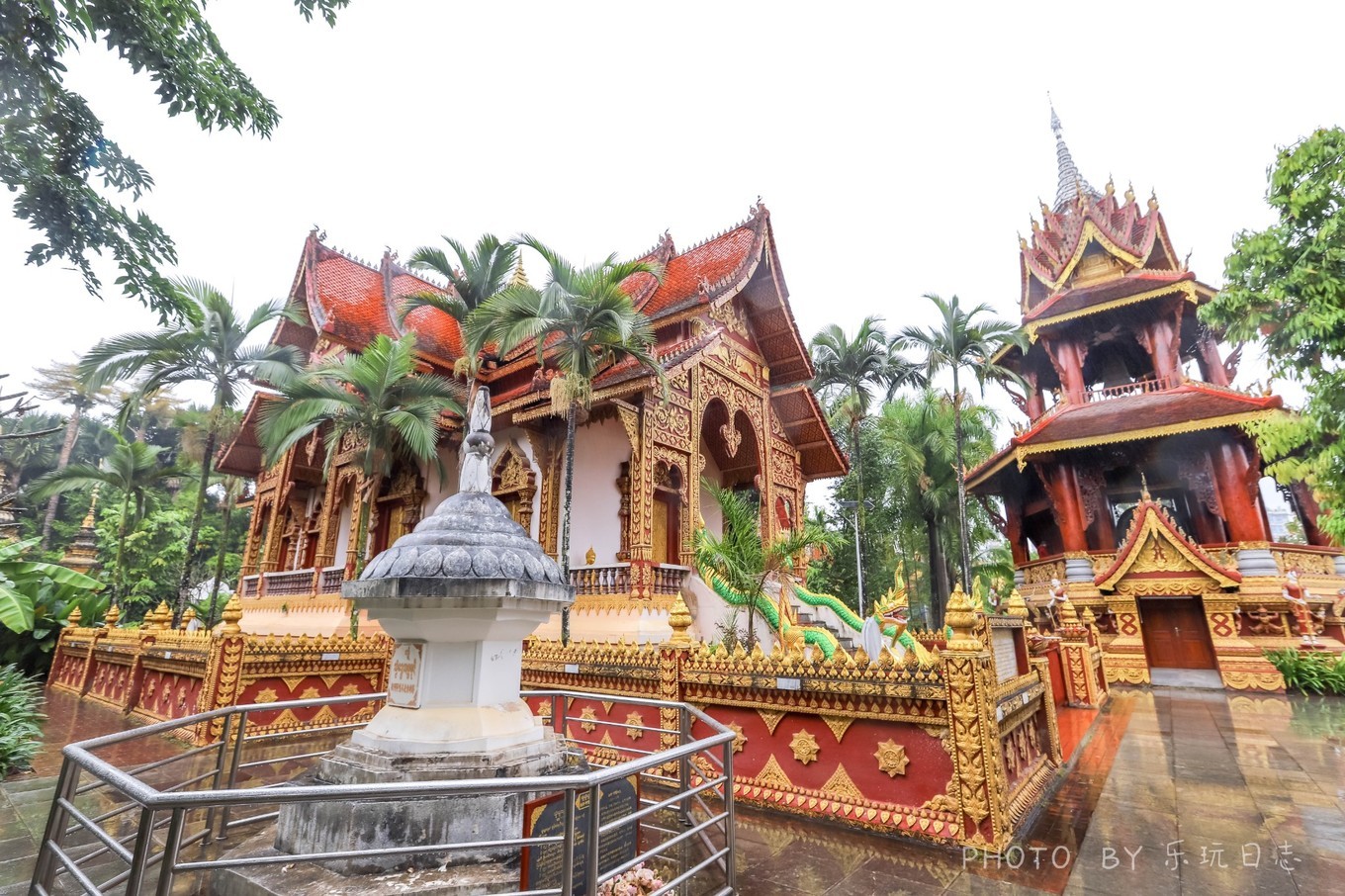 西双版纳傣族吊脚楼美景,西双版纳特点建筑