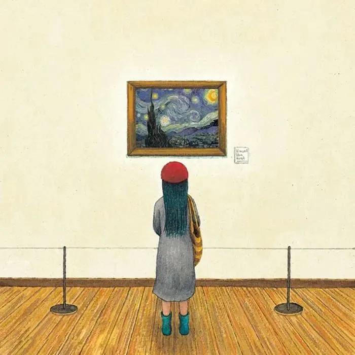 幾米让我们一起做片刻的美梦吧