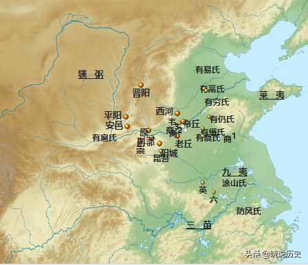 夏朝前中国历史,夏朝公元前2070到1600是怎么算的