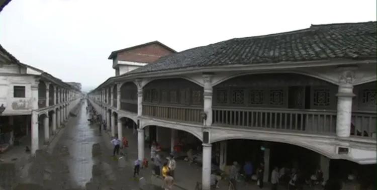 古镇小店一条街,四川清河古镇在哪里